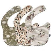 Jungle baby slabbetjes set